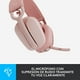 thumbnail image 3 of Logitech Zone Vibe 100 Auriculares inalmbricos livianos, Mac/PC - Rosa rosa tamaño unico, 3 of 3