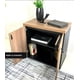 thumbnail image 2 of Estante Oficina 2 Puertas con Llave Café con Negro, 2 of 3