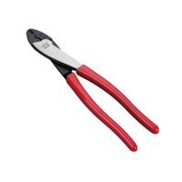 Magideal - Alicates De Electricistas De Alambre De Alambre, Cortador De Alambre, Profesional, Agarre Cómodo, Herramienta De Servicio De Alambre Manual De Acero D Rojo