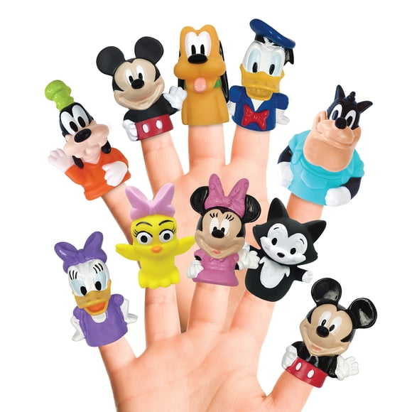 Set de marionetas Disney Mickey y sus amigos, 10 piezas