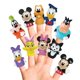 thumbnail image 1 of Set de marionetas Disney Mickey y sus amigos, 10 piezas, 1 of 7