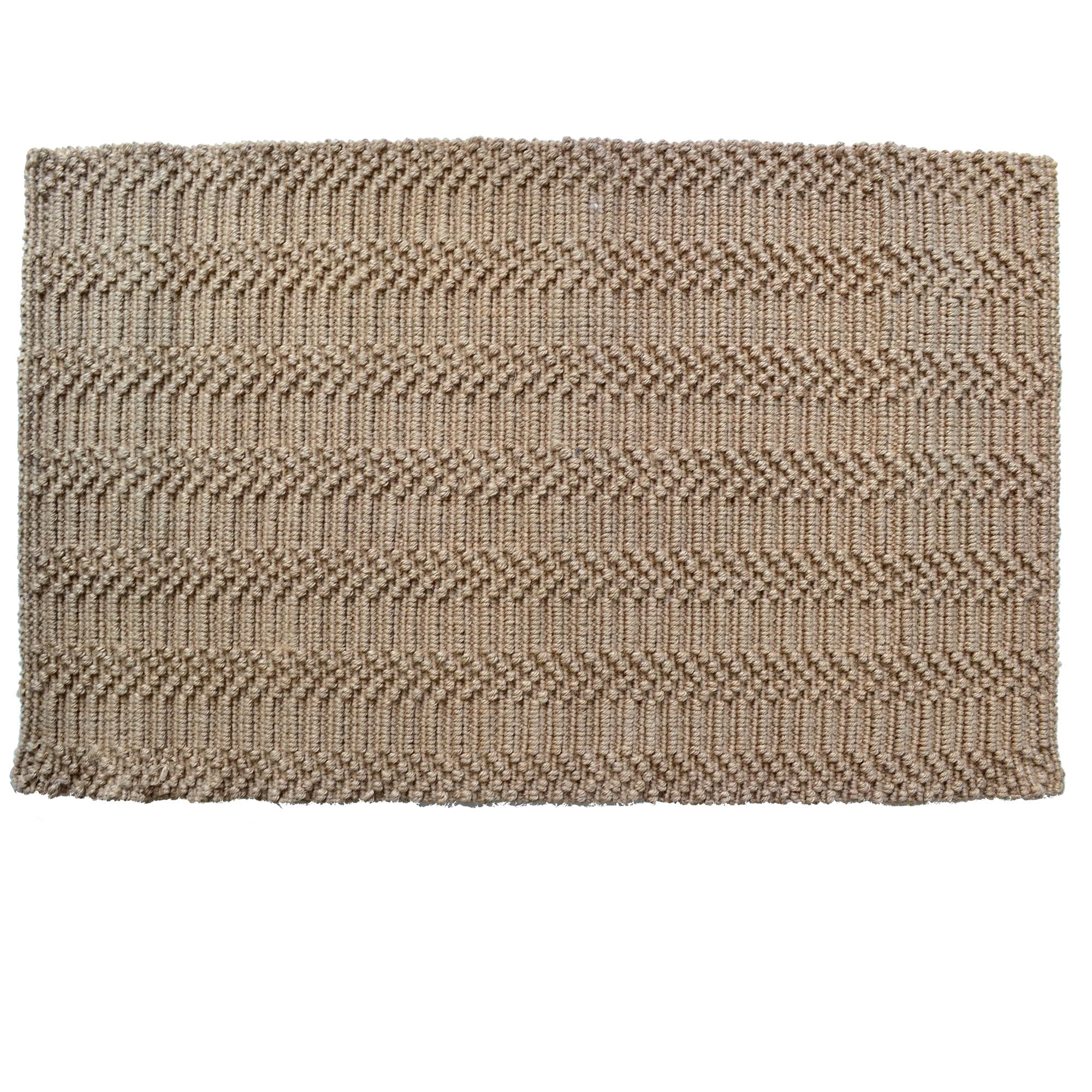 Imports Décor - Rug Imports Decor, Diseño Natural De Ondas De Yute, 60 X 90 Cm