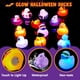 thumbnail image 3 of Juguetes de baño JOYIN Glow para Halloween, patos LED de goma, 12 unidades, para niños, 3 of 8