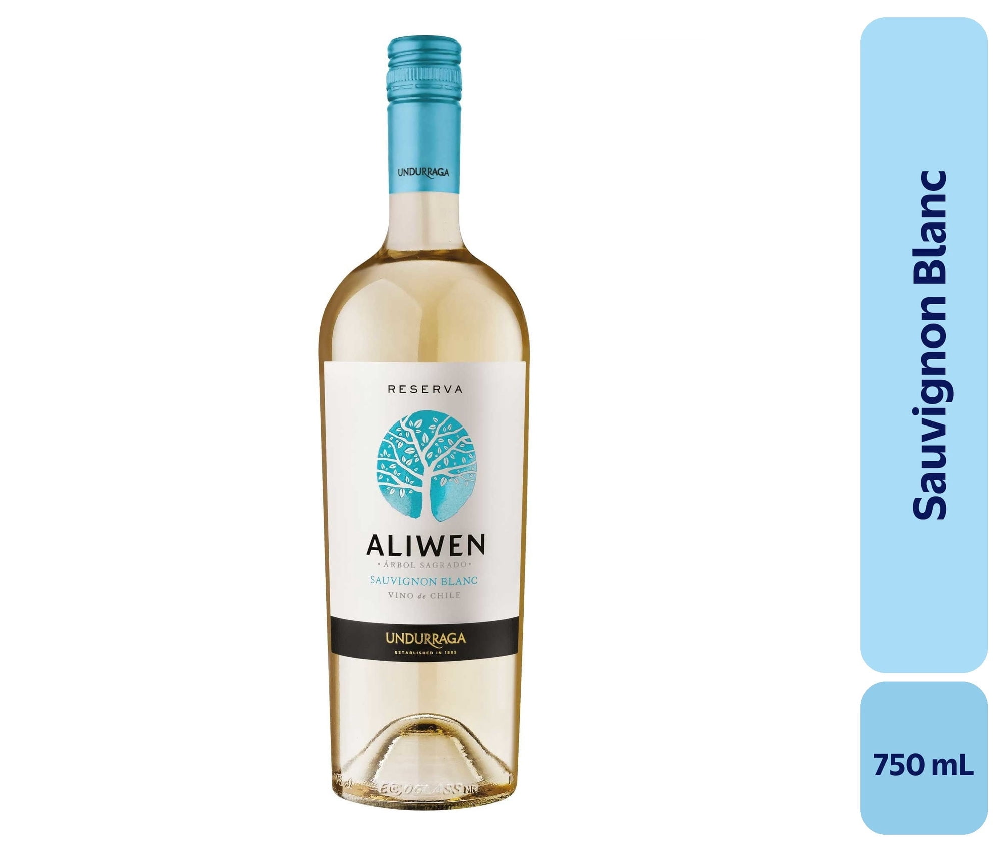 Vino Sauvignon Blanc Botella 750 mL Undurraga