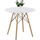 thumbnail image 2 of Mesa Comedor Redonda Melamina Eames Blanca, 2 of 6