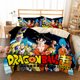 thumbnail image 1 of Dragon Ball Son Goku Son Duvet Quilt Comforter Cover Sets Bedroom Home Bedding Set Friend Children Boys Girls Hoilday Gift Bed Sheets, 1 of 5
