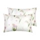 thumbnail image 1 of REGALWOVEN Juego de 2 Fundas de Almohada de Algodón Floral con Cierre de Sobre, Regalos para Mujeres Hombres Flor Púrpura Reina, 1 of 7