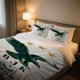 thumbnail image 1 of Besiktas JK Logo Duvet Cover Set Bohemian Style Cartoon Bedding Set for Valentine's Easter, 1 of 1