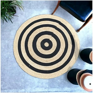 Wyj Hogar - Alfombra Redonda Yute Delhi 120Cm-04