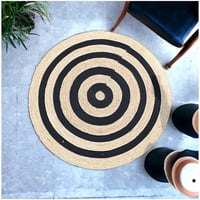 Wyj Hogar - Alfombra Redonda Yute Delhi 120Cm-04