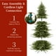thumbnail image 2 of Árbol de Navidad Best Choice Products Aspen de 6 pies con 1350 puntas, 2 of 3
