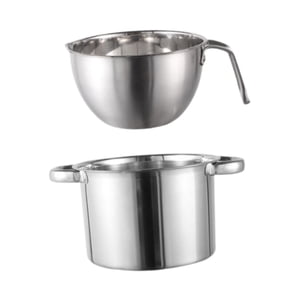 Bothyi - Olla Para Derretir, Fácil De Usar, Recipiente Para Mezclar, Recipiente Para Derretir Para Cocina, Restaurante, Olla Para Caramelo De 18 Cm