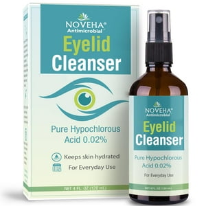 Limpiador De Párpados Y Pestañas Noveha Ácido Hipocloroso De Acción Rápida