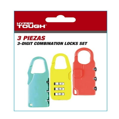 Candado Mini 3Pz , 1 Unidad Hyper Tough