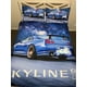 thumbnail image 1 of Skyline Car Printed Quilt Duvet Cover Set Bedspread Bed Linen3-Piece Bedding Set, 1 of 5