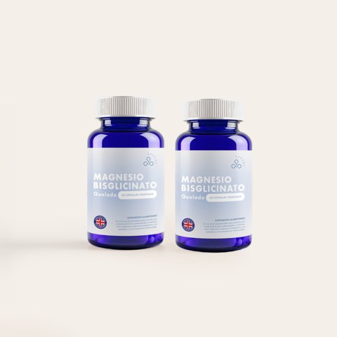 Magnesio Bisglicinato - Pack X2 - Quelado - Plein By Hypnos