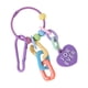 thumbnail image 3 of Llavero Acrílico Creativo, Regalo De Moda, Accesorios Para Bolsos, Llavero Para Coche, Regalo Morado, 3 of 5