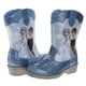 thumbnail image 4 of Botas vaqueras Cowgirl Disney Frozen Elsa Anna Blue Girl, 4 of 6