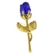 thumbnail image 5 of Rosa De Cristal, Regalo De Flores, Regalo De Boda, Navidad, Romántico, Para Mujer, Su Abuela, Dorado, Azul, 5 of 5