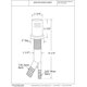thumbnail image 2 of Kit de tapa para cámara de aire Westbrass A200-1-62 de latón sólido negro mate, 2 of 3
