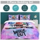 thumbnail image 5 of x505 Inside Out 2 Bed Duvet Cover Microfiber Bedding Sets 3D Printed Lightweight 3 Piece Comforter Sets, 1 Duvet Cover And 2 Pillow Shams for Kids Boys Girls 90"x90" jn505, 5 of 5
