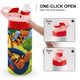 thumbnail image 4 of Winnie the Pooh: TiggerBotella de Agua con Tapa Pop Top de Un Toque, Acero Inoxidable, a Prueba de Fugas, para Deportes, Botella Infantil rosa 12 oz, 4 of 6