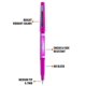thumbnail image 3 of Plumas de punta de fieltro Inc. OPTIMUS 24 colores 0,7 mm sin sangrado, 3 of 9
