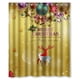 thumbnail image 1 of Cortina de ducha Honey Day House Choice, juego de cortina de baño con ganchos, tamaño 60 x 72 pulgadas, 1 of 3