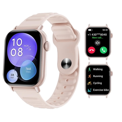Reloj Qtllbt Smart 1.83"" Bluetooth Call 100 Sports Rosa