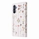 thumbnail image 4 of FOXDOCK Funda Tipo Cartera Floral para Samsung Galaxy A16 5G ,Funda con Tapa de Cuero PU, Protección Antigolpes con Ranuras para Tarjetas y Soporte, 4 of 5