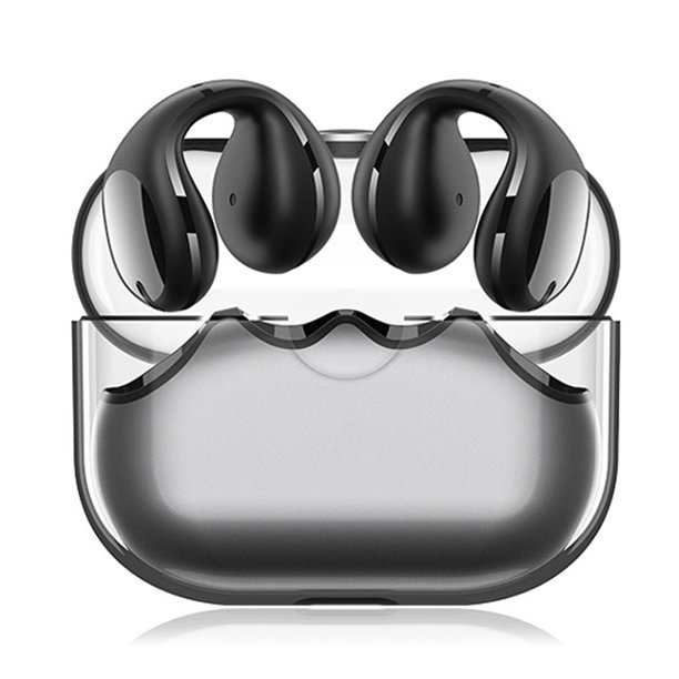 Auriculares de conducción ósea con clip para la oreja, Bluetooth 5.2, inalámbricos, abiertos, deportivos e impermeables para correr.