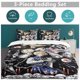 thumbnail image 5 of Hunter X Hunter Anime Home Bed 3-piece Set Classic Japanese Anime Polyester Wash Student Dormitory Set, 5 of 5