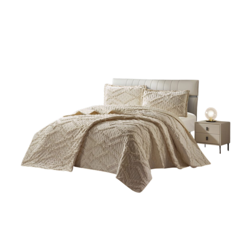 Genérico - Cubrecama De Verano Diseño Tufting King