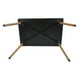 thumbnail image 5 of Mesa de comedor rectangular Negra Eames 120cm, 5 of 5