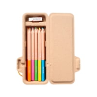 Miya 12 Lápices Ergonómicos De Color Borrable Ecológicos