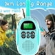 thumbnail image 2 of Walkie - Talkie Para Niños, 2 Walkie - Talkies, 600 Mah De Batería, Con Linterna, 3 Kilómetros De Llamadas De Larga Distancia, Regalos De 3 A 12 Años Para Exteriores, Senderismo, Camping, 2 of 5