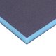 thumbnail image 3 of Unique Bargains Bloque de Lijado de Grano 220 Almohadilla 4.7" x 3.9" x 0.4" Esponja de Lijado Azul Paquete de 6, 3 of 3