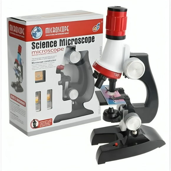 Kit De Ciencia Para Niños Microscopio Juguete Educativo