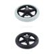 thumbnail image 1 of 2x Reemplazo De Silla De Ruedas ABS Rueda Delantera 5/16 "Suministros Para Sillas De Ruedas Giratorias, 1 of 5