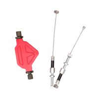 Ioensy - Sistema De Cable De Embrague De Palanca De Embrague De Motocicleta Para Yamaha Xt660X 660R 660Z Rojo