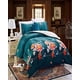 thumbnail image 3 of Pack Cobertor De Invierno Plush 1 5 Plaza 180x200cm Verde, 3 of 4