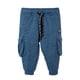 thumbnail image 1 of Pantalón Buzo Bebé Niño Cargo Azul, 1 of 3
