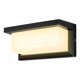 thumbnail image 1 of Aplique Mural LED Exterior 18W Negro Luz Cálida 3000K – Diseño Moderno, 1 of 7