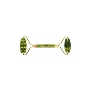 Puntostore - Rodillo Masajeador Roller Facial De Piedra Jade - Ps