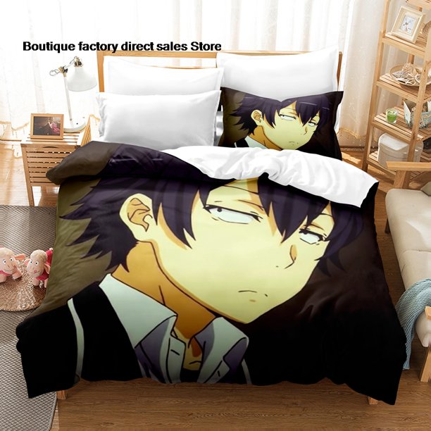 Yahari Ore no Seishun Love Comedy wa Bedding Set Single Twin Full Queen King Size Bed Set Aldult Kid Bedroom Duvetcover Sets Bed Sheets