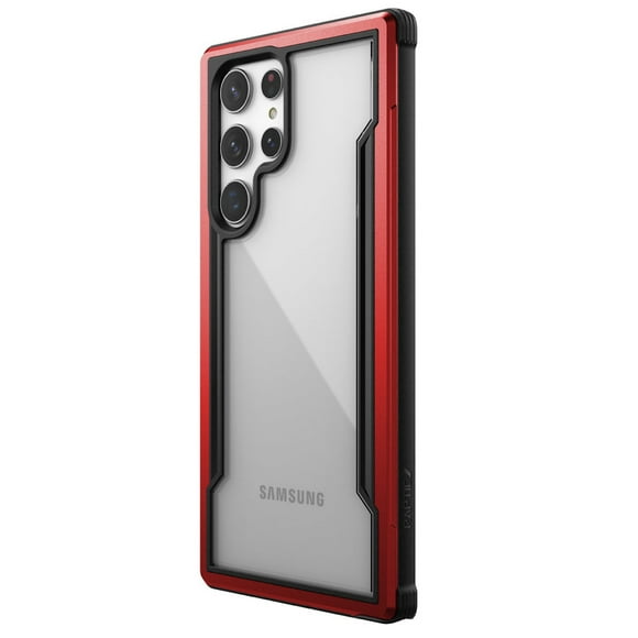 Carcasa Defense Shield Para Samsung S22 Ultra - Rojo