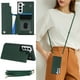 thumbnail image 1 of Crossbody PU Leather Case For Samsung Galaxy S23 S22 Plus Note 20 Ultra Wallet Card Slot Stand Holder Phone Bag Cover, 1 of 3