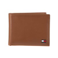 Cartera Tommy Hilfiger, Delgada, Elegante, Casual, De Cuero Plegable Para Hombre