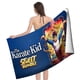 thumbnail image 4 of Karate Kid Toalla de playa de secado rápido con diseño temático, regalo para mujeres y niñas, ideal para cumpleaños, fans, amantes de la música, uso en la playa o al aire libre, 78 × 160 cm, 4 of 6