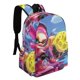 thumbnail image 2 of Splatoon-theme Backpack, Campus style schoolbag Bookbag with Adjustable Shoulder Straps And Large Zip Compartment, Unisex Travel Bags.42x30x15cm, 2 of 6